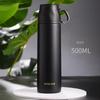 500ML Stainless Steel Thermos Cup Hot Coffee Vacuum Thermal Water Bottle Portable High-capacity Household Office Travel Tea Cups