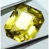 NATURAL Yellow Ceylon Sapphire Emerald Shape 9.00 Ct CERTIFIED Loose Gemstone