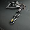 Hbrn5 Car Key Rings Quality Carbon Fiber Keychain Waist Buckle For Chevrolet Corvette Montana TrailBlazer Silverado Traverse Camaro