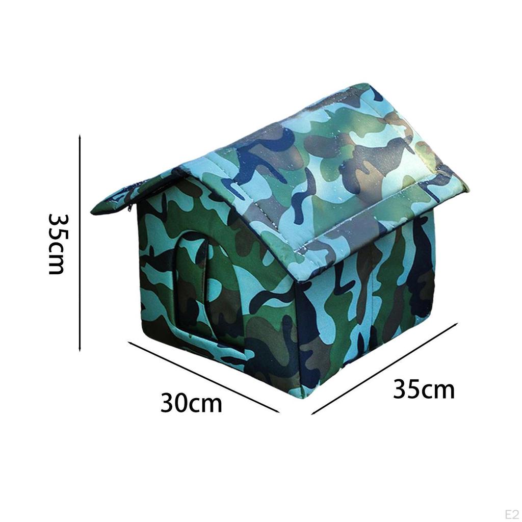 Cat House Equipment Accessory Portable Sponge Oxford Cloth Versatile Kennel Supplies for Puppy All