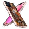 Halloween Fall Art Witch Cat Clear Phone Case For Iphone 17 Air 16 Pro Max 15 Pro 14 Plus 17E 16E 11 13 12 Mini Cover Cases Fund