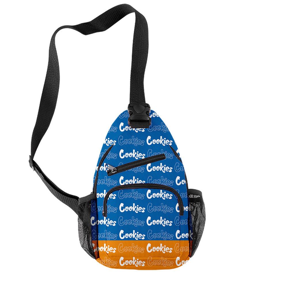 Cook 3D Digital Printing Fashion Trend Messenger Bag Simple Shoulder Bag Waist Bag Breast Bag