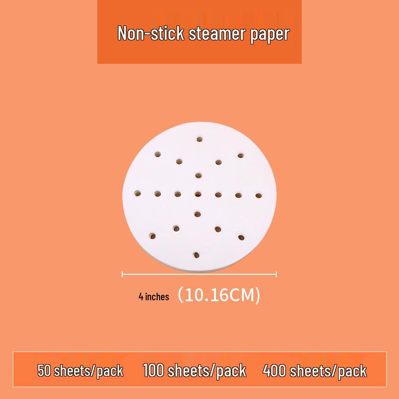 

Бесплатная доставка: Пищевая одноразовая бумага для варки на пару для булочек и мантоу Round 4 inch (10.16 cm) - 100 pcs белый