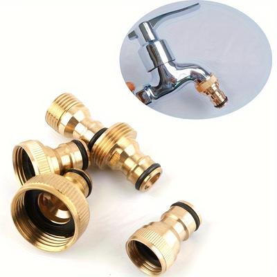 1/2 "3/4“ 1 Zoll Gewinde Schnell Anschluss Garten Bewässerung Anschluss Wasserhahn Düse Adapter Wasser Pistole Gelenke