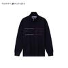 Tommy Hilfiger Men's Fleece Embroidered Stand-Collar Cardigan Sweatshirt