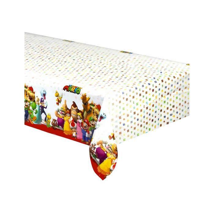 Nappe plastique Super Mario 120 x 180 cm