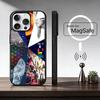 Coque de téléphone cool pour iPhone 17, 16, 15, 14, 13, 12, 11 Plus, Pro, Magnétique pour charge sans fil Magsafe, avec le groupe C-Coldplay