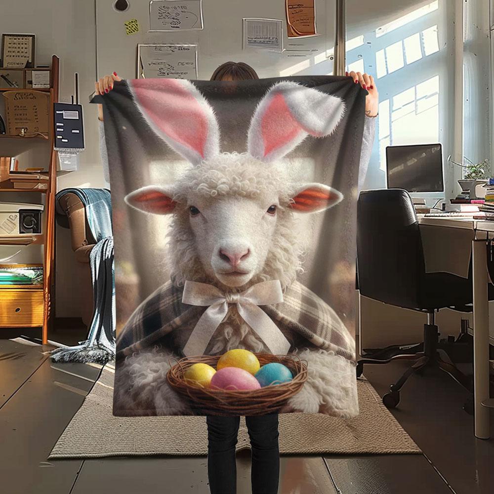 1Pc Adorableanimals Print Flannel Blanket, High quality Comfortable for All Seasons, Home Decor, Warmth and Comfort,Gifts