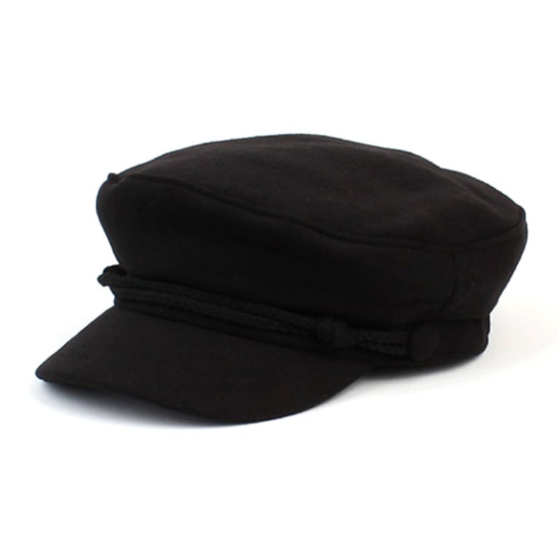 Universal Chemistry Black Rope Wool Marine Cap Marine Cap