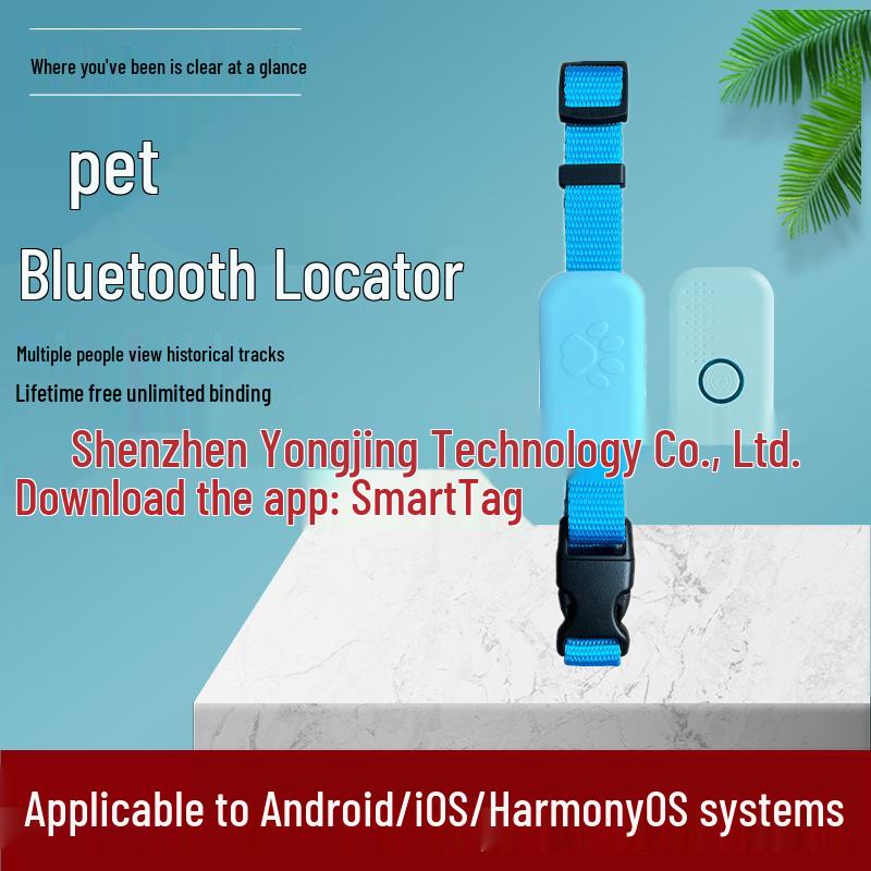 

SpotOn Pet Tracker Collar: Bluetooth Anti-Lost Reminder for Puppies and Kittens.