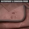 Waxed Canvas Apron: European & American Style for Gardening, Woodworking, and Kitchen