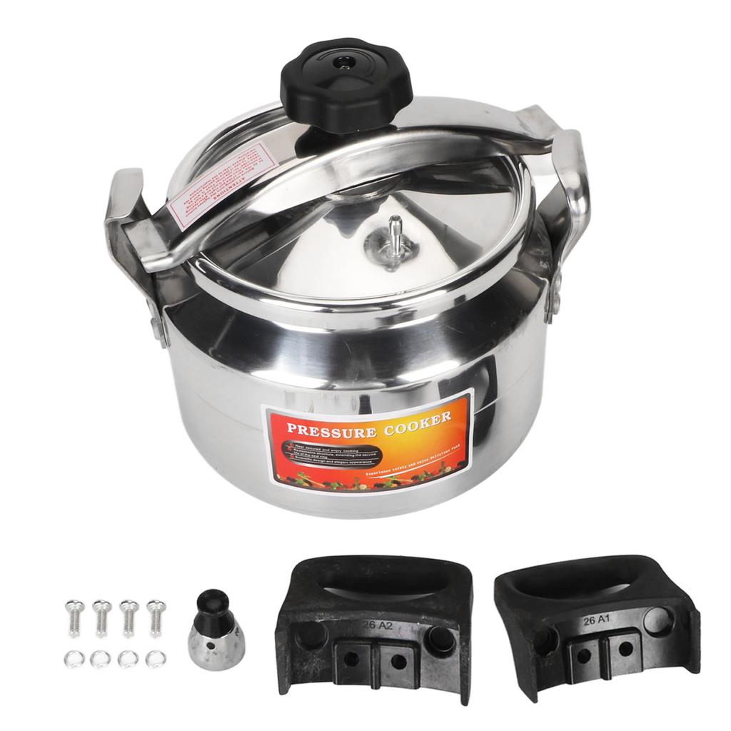 Pressure Canner Aluminum Explosion Proof Compound Bottom Large Capacity Pressure Cooker for Gas