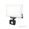 LED Floodlight 50W 4000K IP54 with Motion Sensor, Black