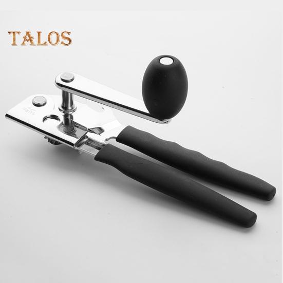 Manueller Dosenöffner, Edelstahl, Handkurbel, Flaschenöffner, robuste, seniorenfreundliche Küchenhelfer