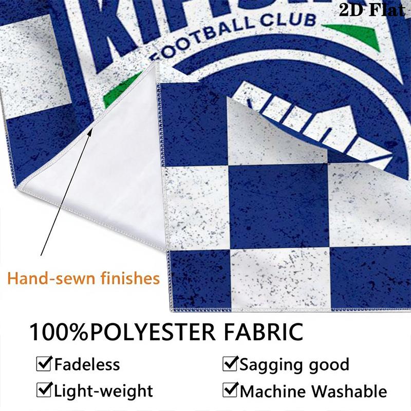Kifisia FC Wall Tapestry Aesthetic Wall Hanging Printed Fabric Blanket Decorative Tapestries for Bedroom Living Room Home Decor