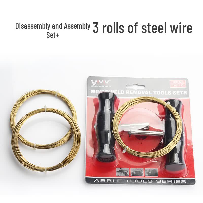 Car Windshield Wire Removal Tool Kit