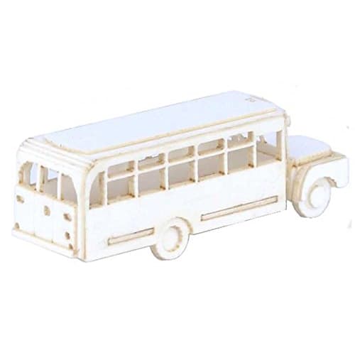 Advance Z Gauge 0018 Bonnet Bus (Middle Door) (Paper Structure Kit)