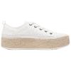 Skechers Bobs Sesame Comfortable Versatile Durable Low-Top Canvas Shoes Women Sneaker White 114008-OFWT