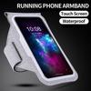 HAISSKY Ultra-thin Running Sports Armband For iPhone 17 16 15 14 13 12 11 Pro Max 15 Plus 17 Air 16E Fitness Belt Arm Bag Pouch 6