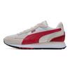 Puma Comfortable Simple Shock Absorbing Durable Breathable Low Top Casual Running Shoes Unisex Sneakers White Red 397377-06