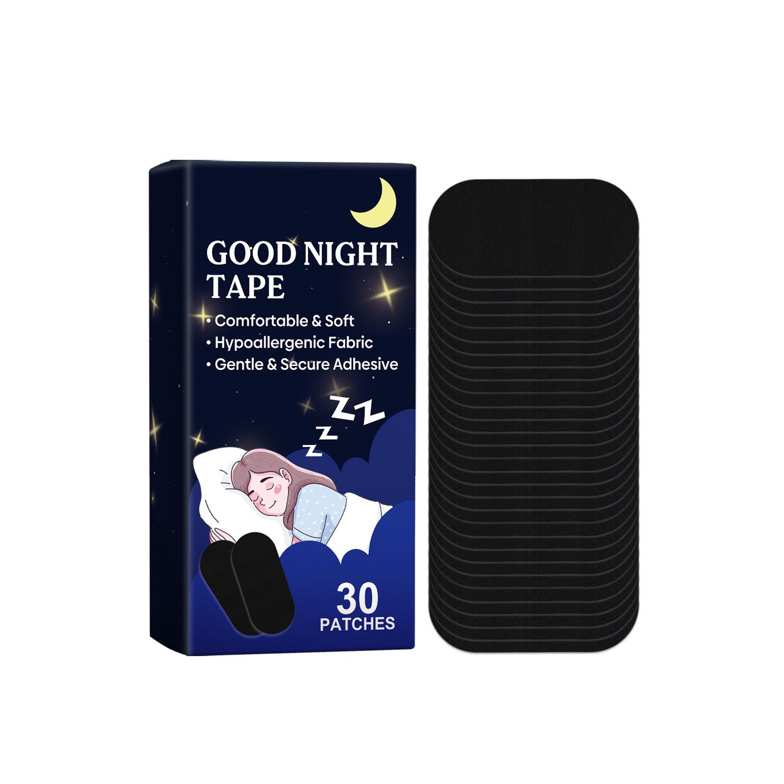 

Пластырь Sleep Relief эффективно устраняет храп и восстанавливает ровное дыхание при постоянном использовании чёрный