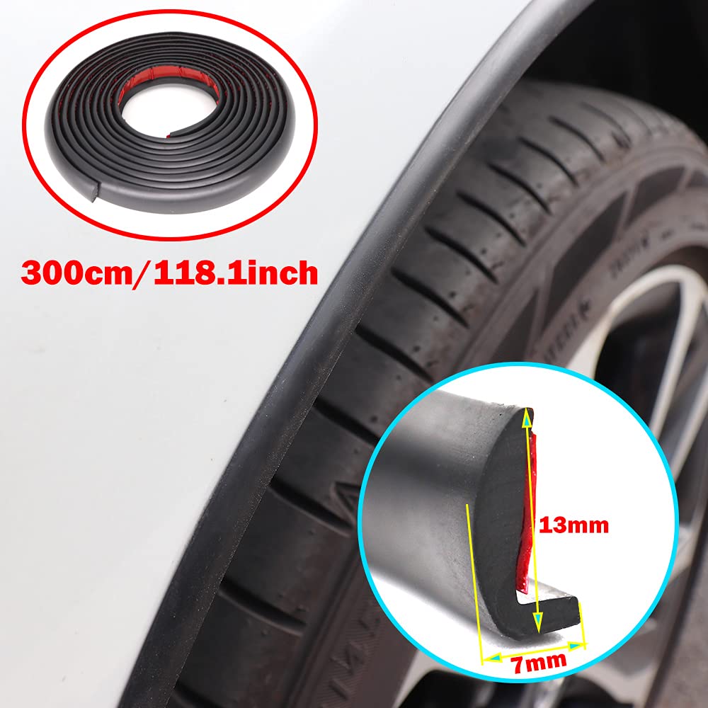 XUKEY Car Over Fender, Fender Mall, Arch Mall, Mud Guard,