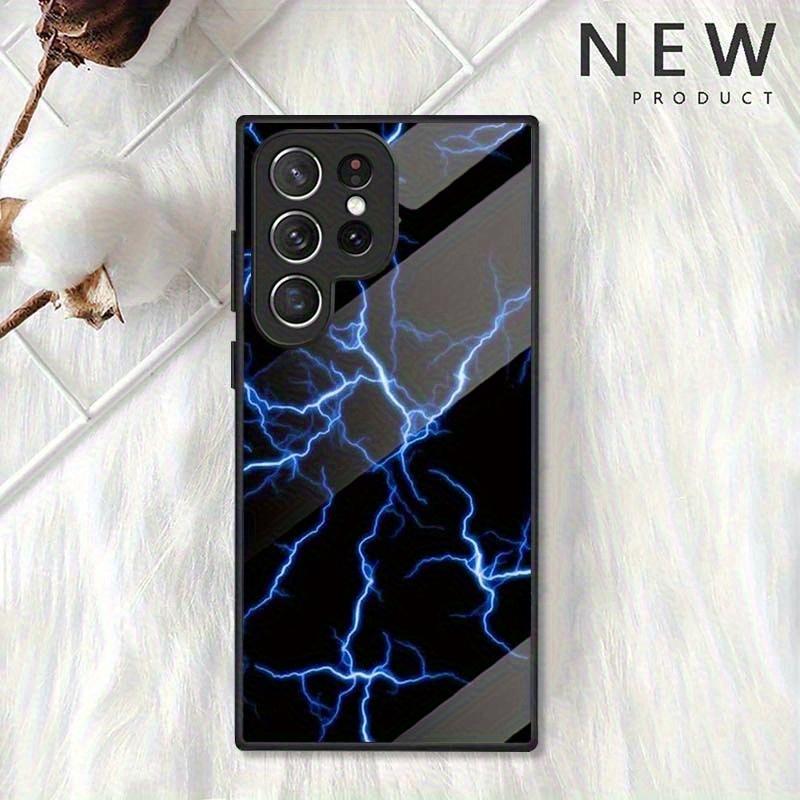 Meninis žaibo vielos rašto dizaino telefono dėklas S26ULTRA S25 S24 S24PLUS S23 S22 S21PROS20+ A36 A56