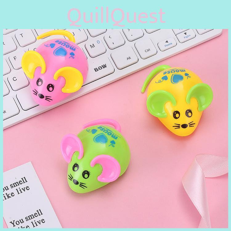 Model Mouse Animal Pull Back Car Toy Kids Gift Parent Child Play Interaction