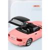 1/32 Mazda MX5 MX-5 Slitina Tlakově litý Model Hračka Auto Zvuk a Světlo Stahovací Dětská Hračka Sběratelský Předmět Dárek k Narozeninám