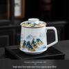 TLAKEHO Ceramic Tea Infuser Cup