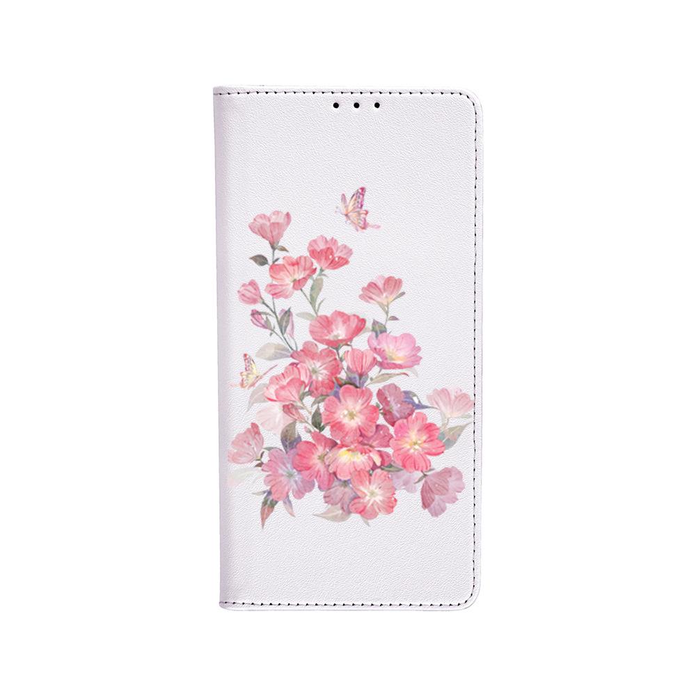 Itel City 100 Flip Phone Leather Case with Creative Floral Design