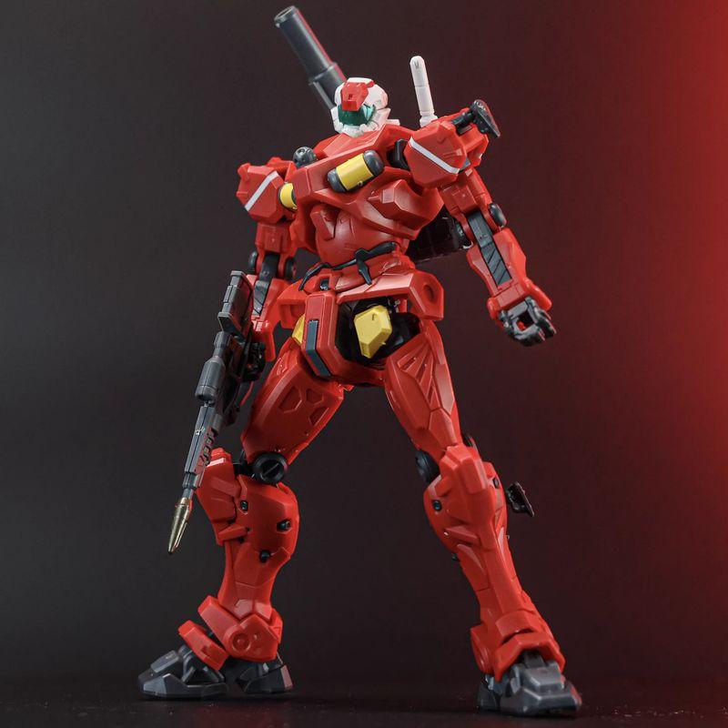 

Latest HG 1/144 GQ Gquuuuuux Light Cannon Green Red KO Assembly Miniature Kit Mecha Figure Playthings Present Collector-Worthy Figurine (As shown-13635)-