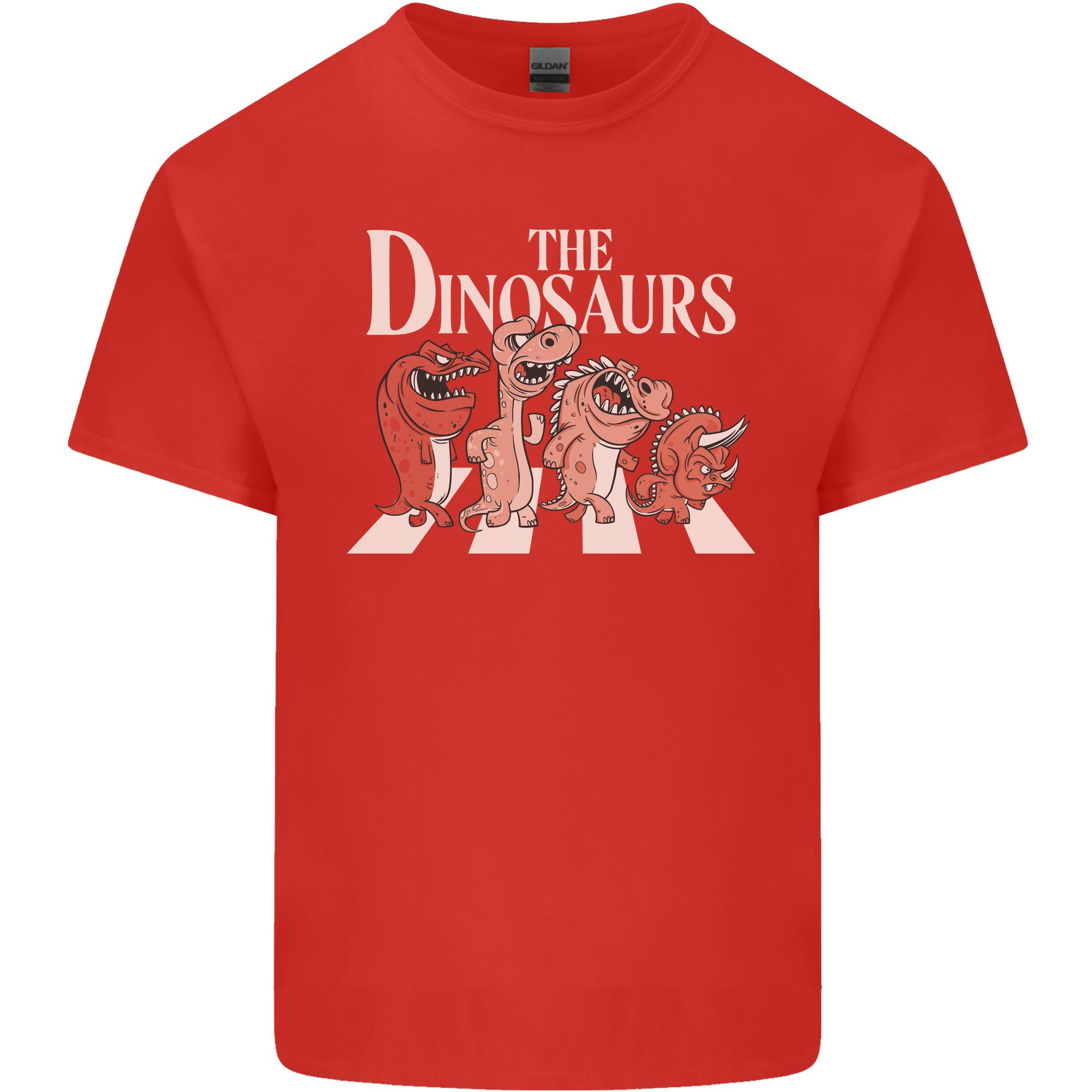The Dinosaurs Funny TRex Music Parody Unisexs Light Cotton TShirt S