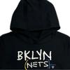 Nike X NBA Collaboration Hoodie Brooklyn Nets CE Pullover Comfortable Kids Hoodies Black 3Z2B7FDKM-NYN