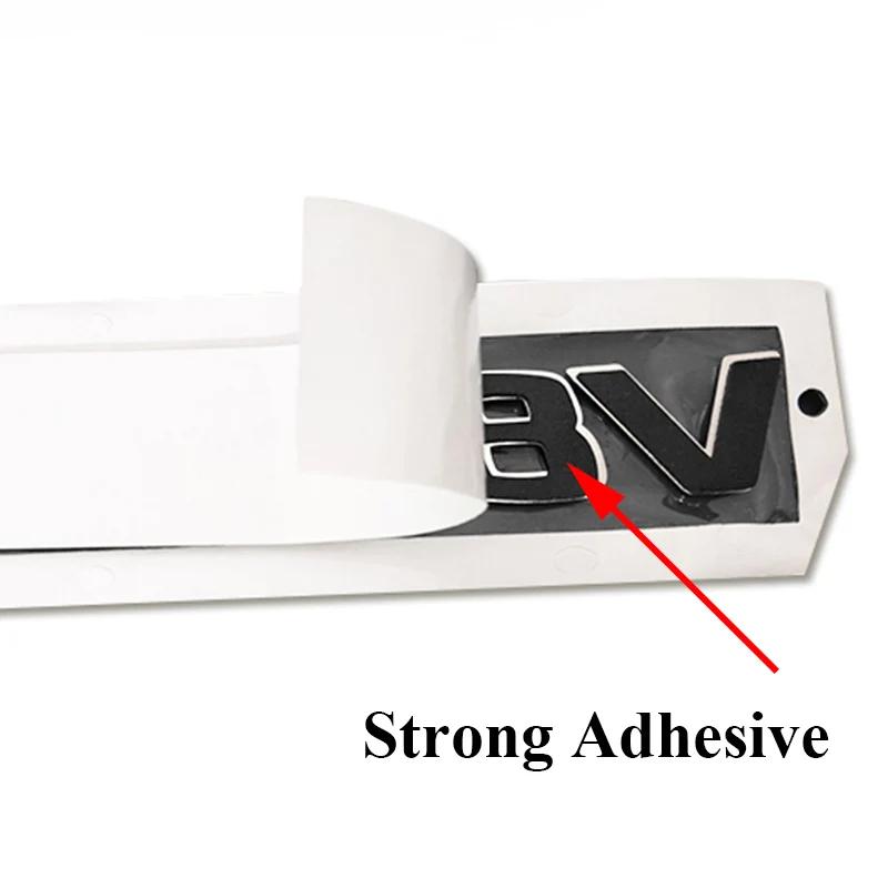 ABS Car Fender Badge Sticker Logo V8 BITURBO Side Emblem For Mercedes AMG C63 W204 W205 E63 W211 W212 S63 W221 W222 Accessories