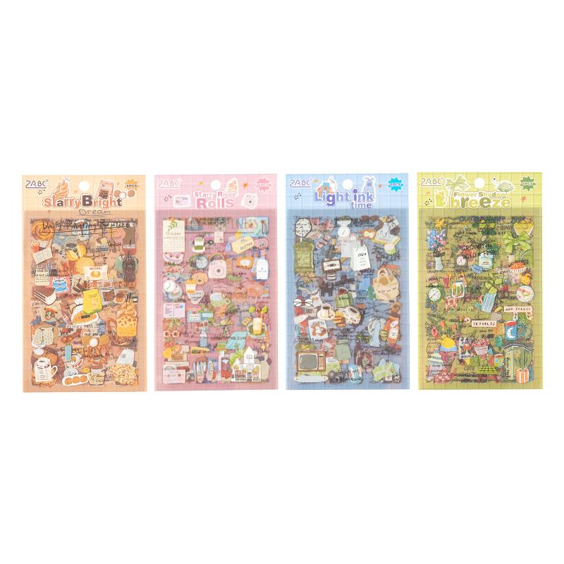 6pcs Love Letter Planner Stickers Cute Pet Waterproof DIY Crafts Journal Scrapbook Water Bottles Laptops Decor