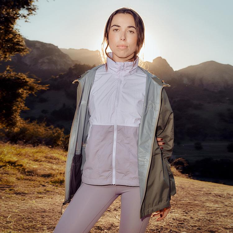 Timberland UV Protection Hooded Jacket Women Jackets Pink Purple A5PEJ-EBH