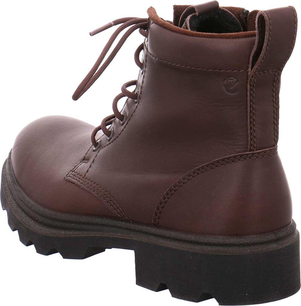 Ботинки мужские Ecco GRAINER 214724 с теплой подкладкой коричневые