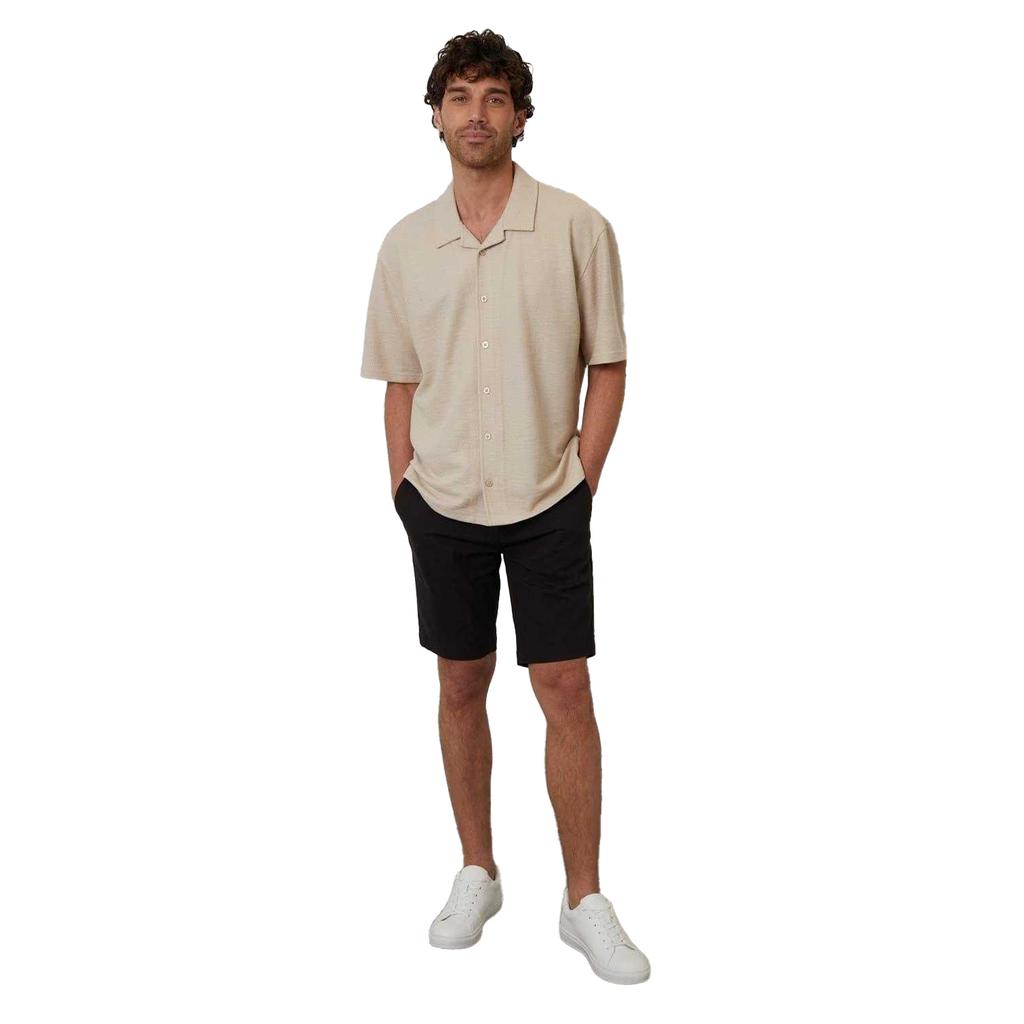 Threadbare Mens Antti Relaxed Fit Short-Sleeved Shirt