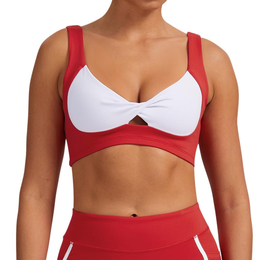 Youth Women Sports Bra With Seamless Design For Running And Yoga Fitness