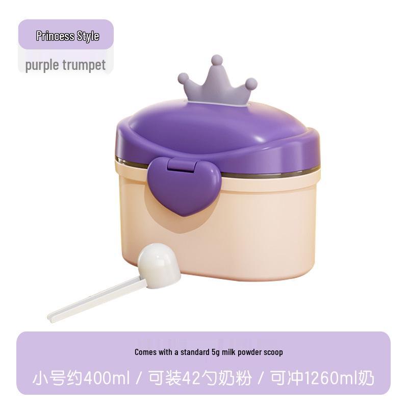 Sealed, Moisture-Proof Baby Milk Powder and Cereal Storage Container for Outings