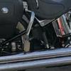 Guard Crash Bar Rear Saddlebag Guards For Harley Davidson Softail Heritage Classic Springer Deluxe FLSTN FLSTC 00-17