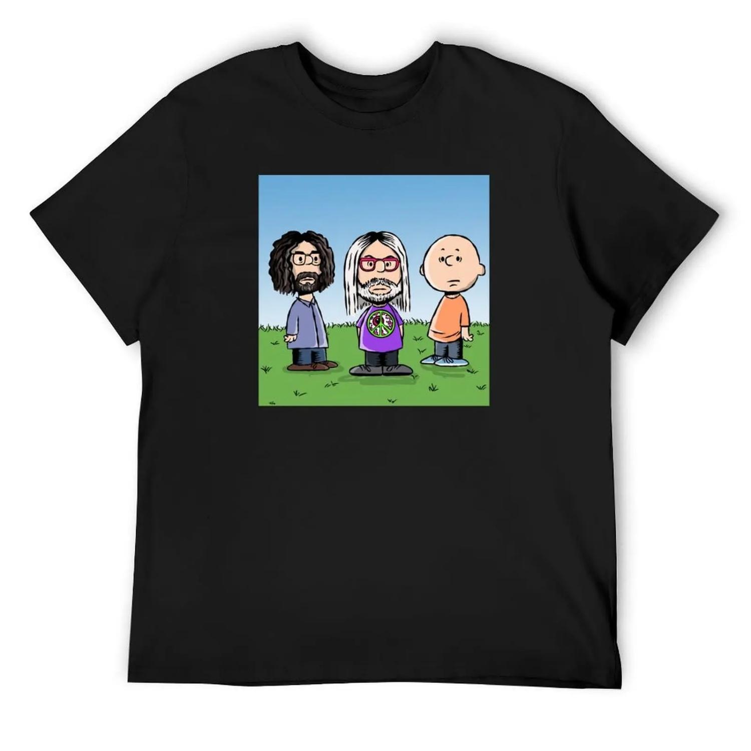 

Dinosaur Cartoon T-Shirt valentines boutique clothes heavyweights basketball graphic tees tee shirts for men XXXXXL чорний