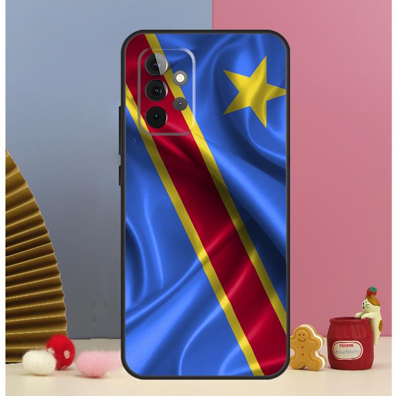 Demokratische Republik Kongo Flagge Hülle Für Samsung Galaxy A13 A33 A53 A26 A16 A36 A56 A15 A35 A55 A14 A34 A54 A12 A32 A52 A17