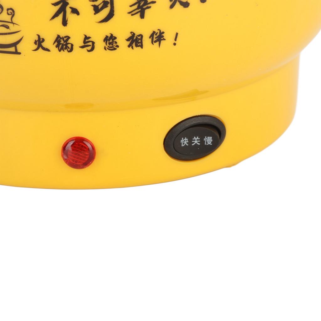 Electric Cooking Pot 1.8L 400 To 800W Stainless Steel Inner Wall 2 Modes Overheating Protection