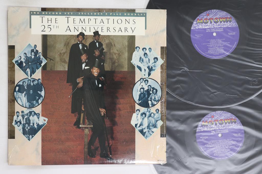 LP Record TEMPTATIONS - 25th Anniversary MOM2389 MOTOWN 1986 Canada Soul/Funk Used