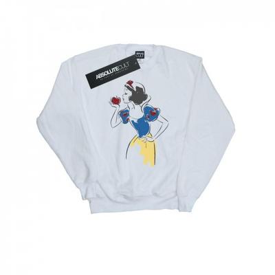 Mens Snow White Apple Glitter Sweatshirt