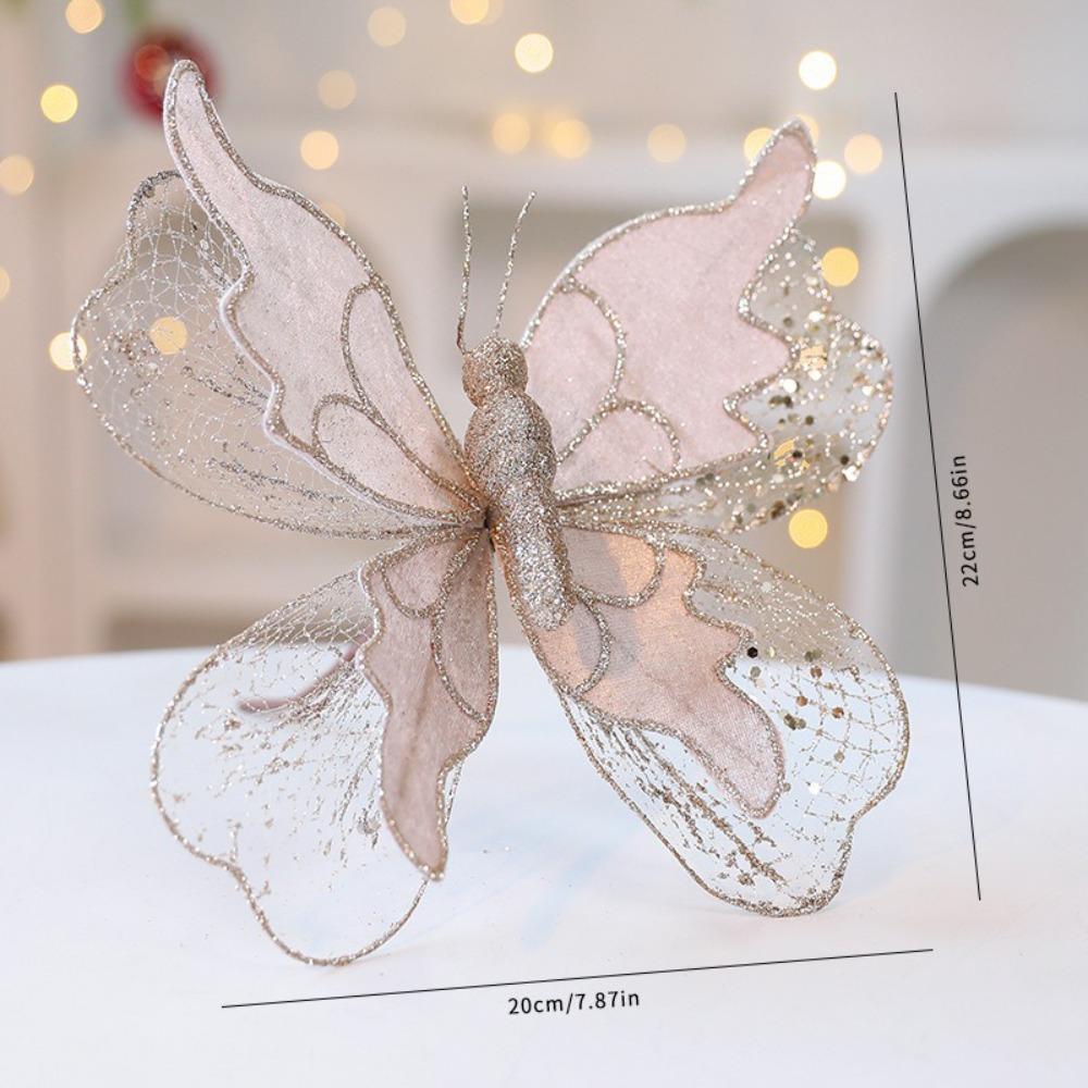 Vibrant Colors 3D Butterfly Decoration Butterfly Hanging Pendant  Wedding Decoration