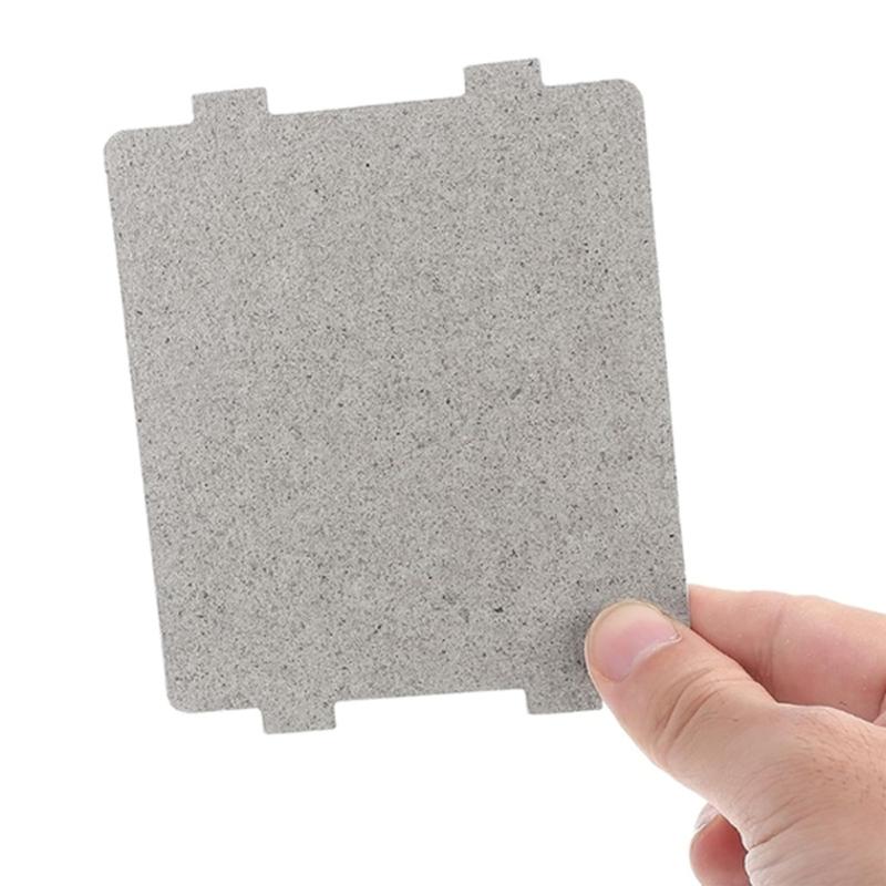 Set of 6 Premium Mica Insulation Plates Cuttable Muscovite Sheet Suitable for Microwave Ovens with 800℃ Heat Resistance