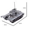 WW2 Military Tank Series Building Blocks German Soviet Union Army Soldier Figures Armored Vehicle Car Cannon Weapon Bricks Toys